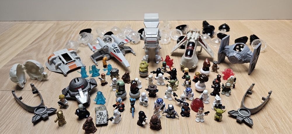 Kolekcja star wars 88 elementów extra jak nowa NOWA CENA!