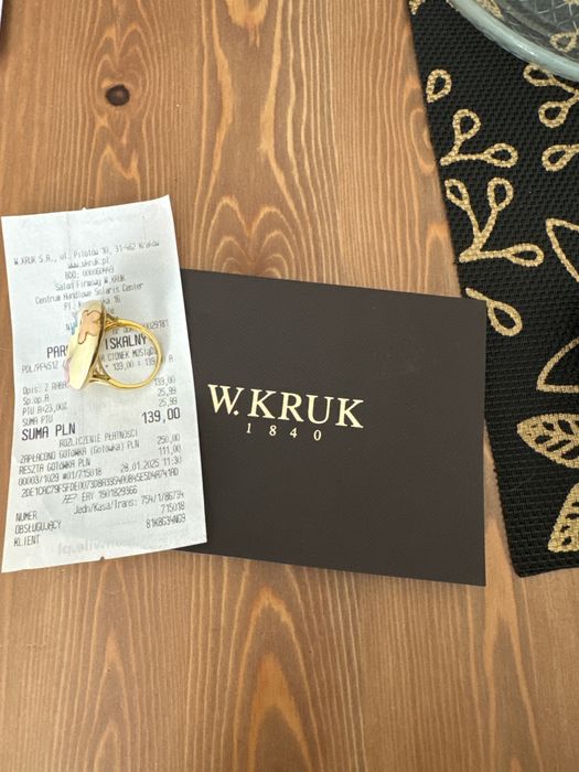 Sprzedam pierscionek Kruk