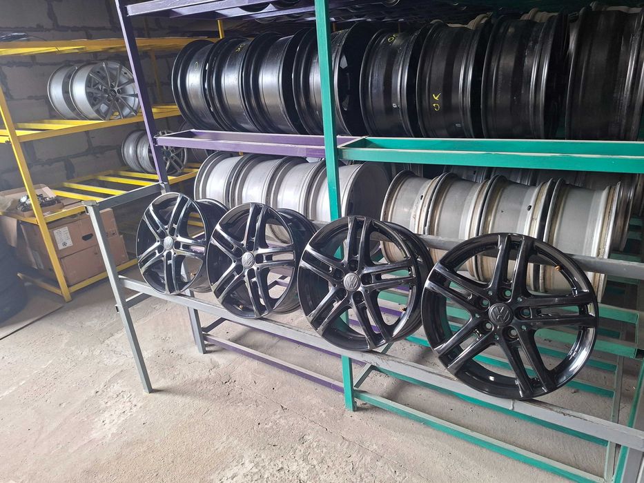 Диски Ріал Фольцваген 5/112 R16 6,5J ET42 Rial Volksvagen Golf.