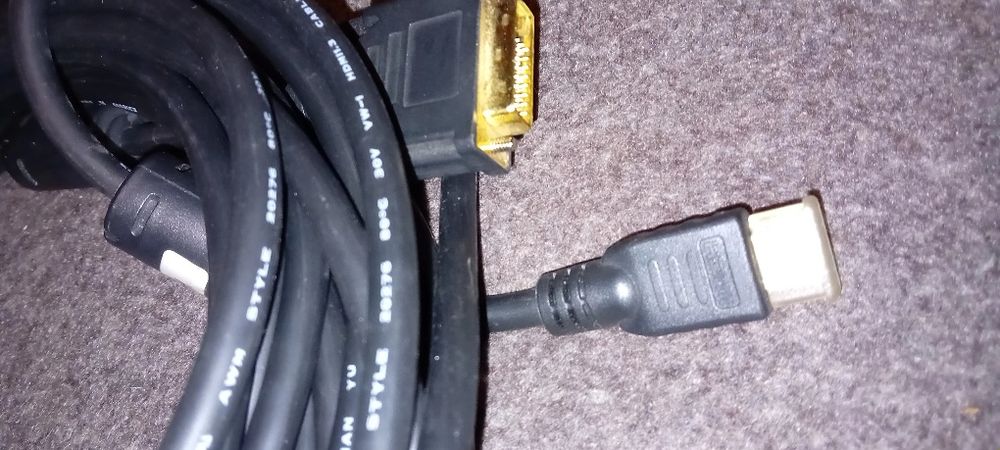 Kabel pollaczeniowy Hdmi -DVI. 10 metrów!
