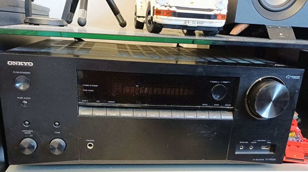 Amplituner Onkyo TX NR686 7.2 165W 4K Dollby Atmos certyfikat THX