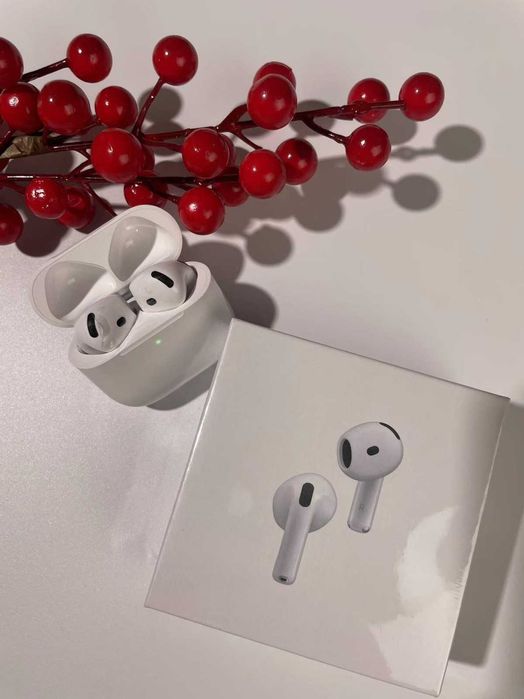 Oryginalne słuchawki Bluetooth_AirPods_4 nowa