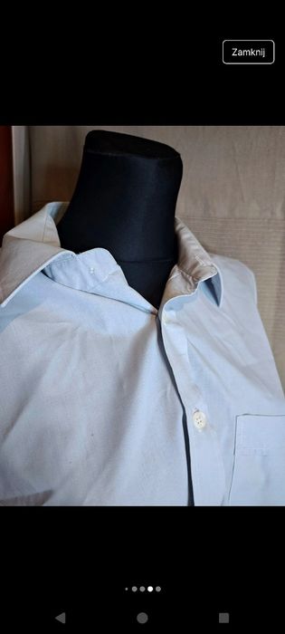 Klasyczna koszula jasnoniebieska Enzo 42/175