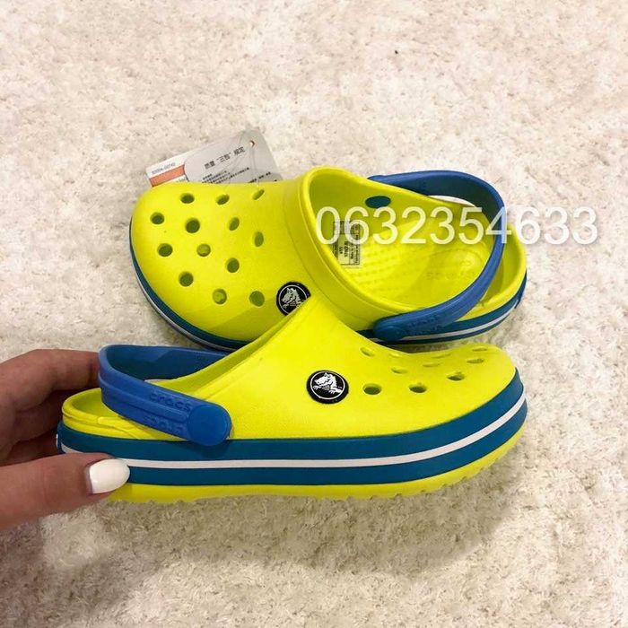 Крокси для хлопчика та дівчинки Crocs Crocband kids дитячі!