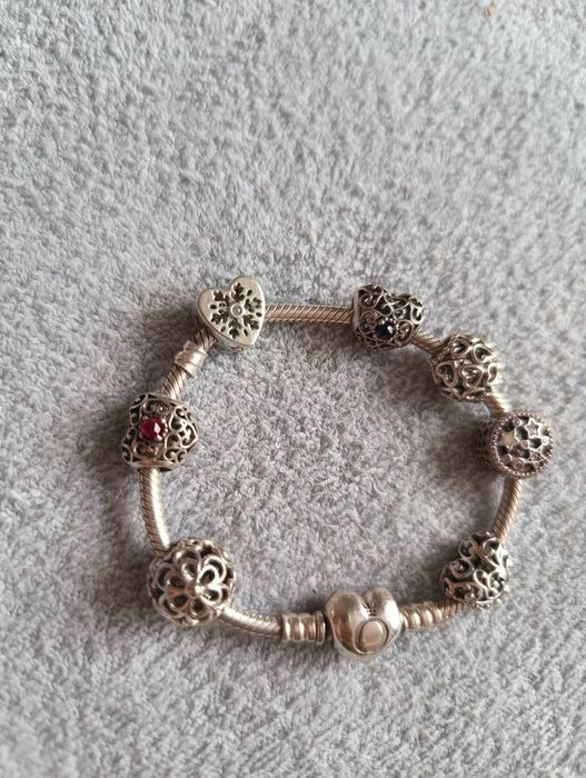 Bransoletka Pandora + charms