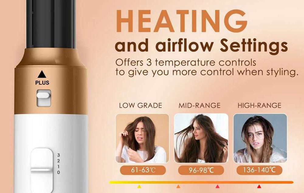 suszarka do włosów Multi Styler 5 w 1 Lokówka Prostownica suszarko