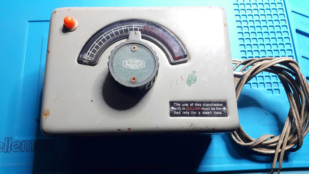 Transformador reóstato regulável Olympus