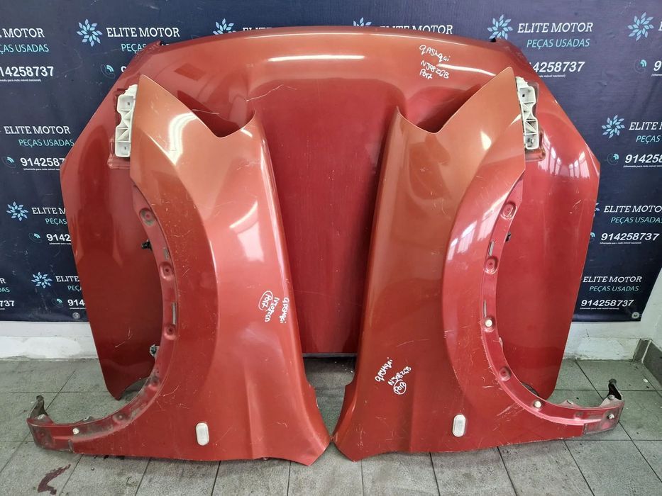 Frente completa usada NISSAN QASHQAI J10 DCI capot parachoques