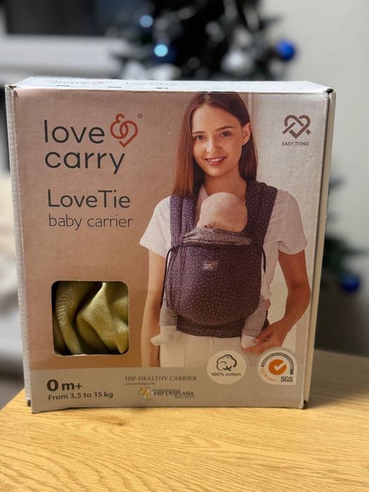 Слінг дитячий анатомічний.LOVE and CARRY love