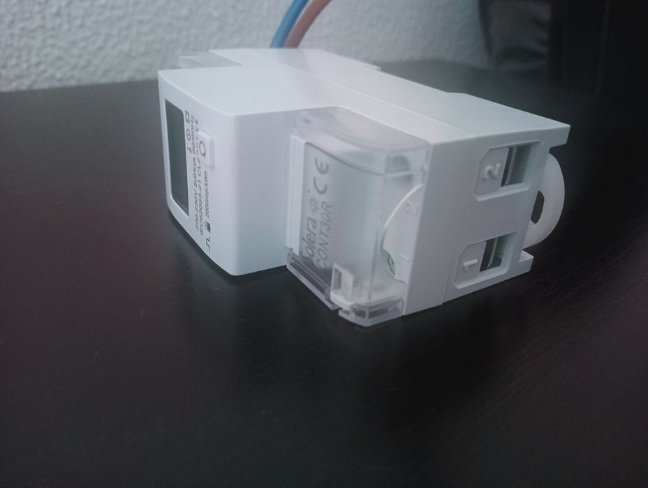 Medidor de Consumo Elétrico DIN Bolera COM130R 65A – Contador kWh