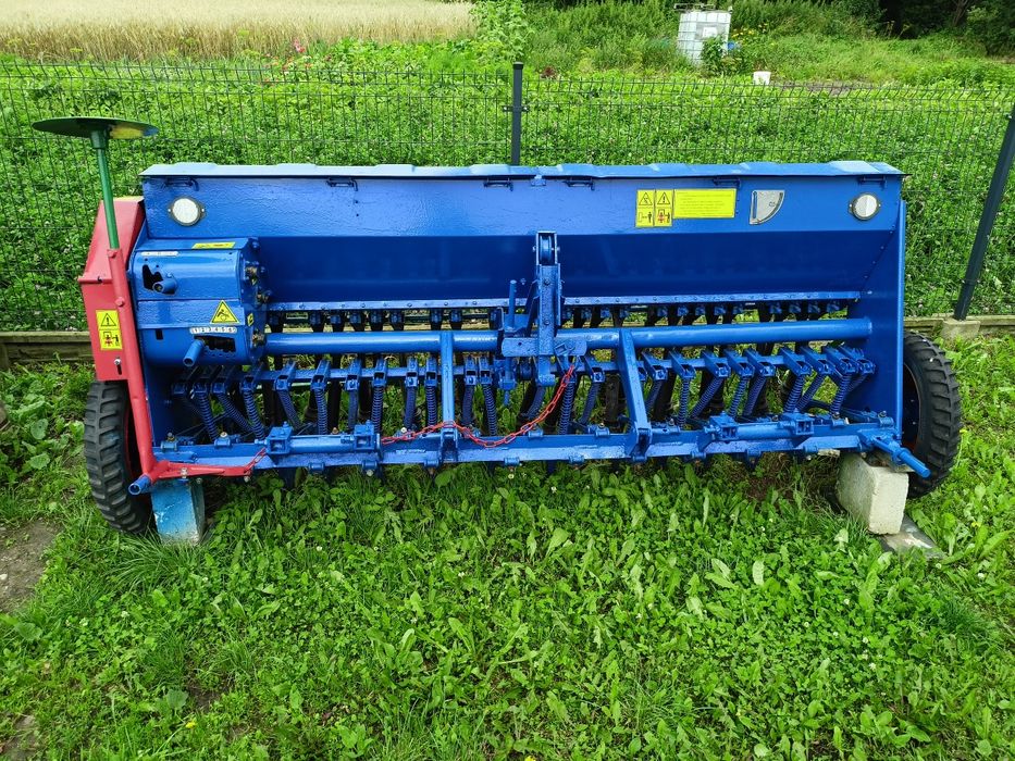 Siewnik Poznaniak 2.60m/1984r/docisk redlic/drabinka posiewna/znacznik