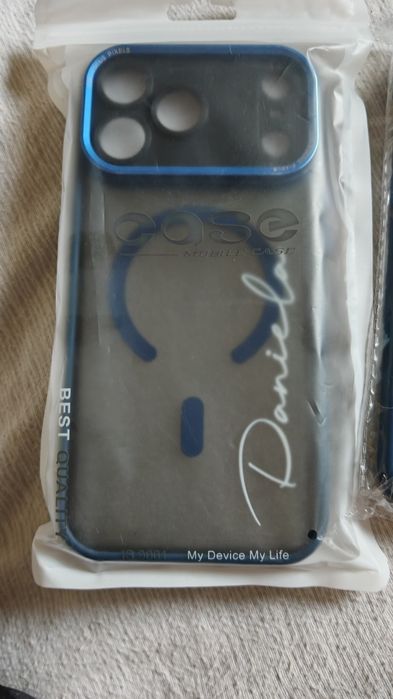 capa iPhone 17 Pro max Nome Daniela Nova