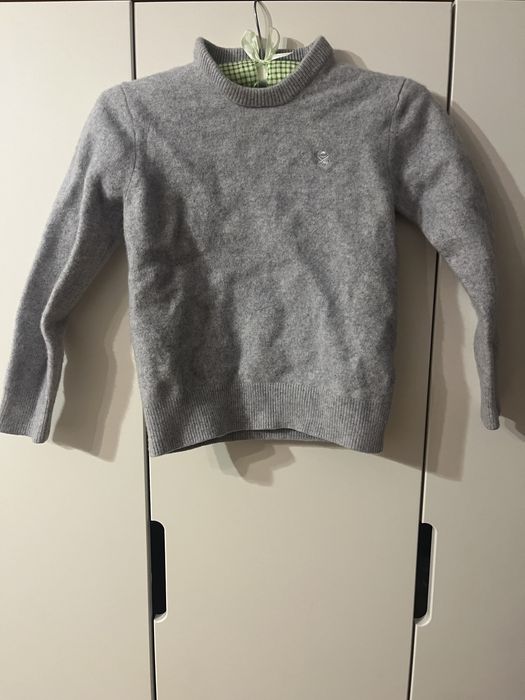 Вовняний преміальний светр 100% вовна на 122-128 см