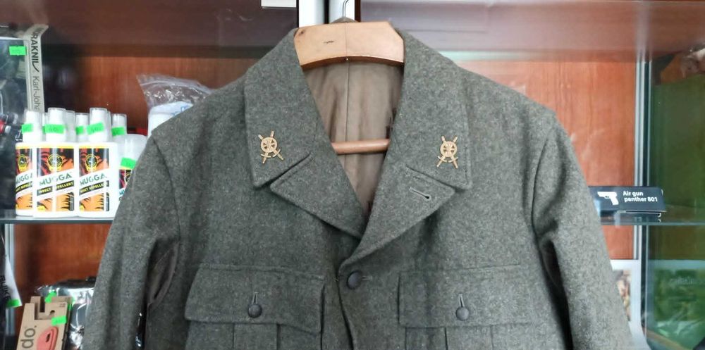Kurtka Wełniana M/39 Armia Szwecja 1940 R.112 Stan kolekcjonerski / reko