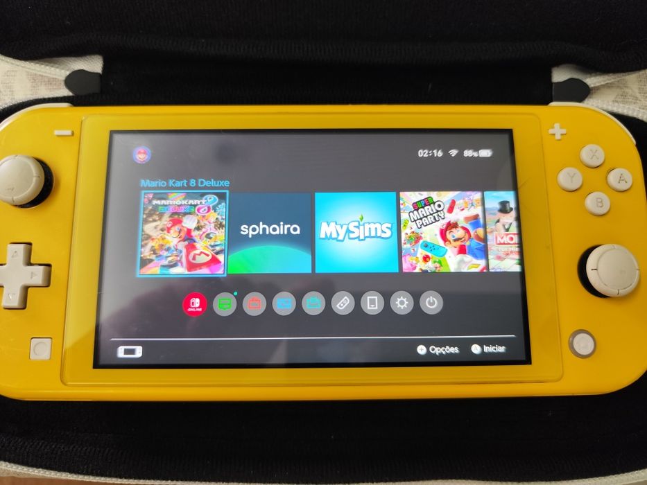 Nintendo Switch lite desbloq.