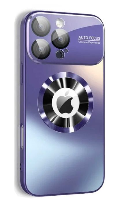 Etui iPhone 16 Pro MagSafe z osłoną aparatu / fioletowe
