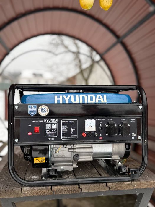 Бензиновий генератор Hyundai PT 3000
