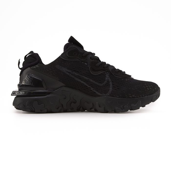 Кросівки Кроссовки Nike React Vision Black Чорний Чёрный Кросовки демісезон