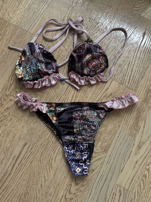 Брендовий Nellyki Велюровий купальник