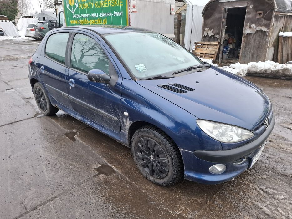 Peugeot 206 1.6 HDi 2005 LIFT Klima Elektryka Wspomaganie