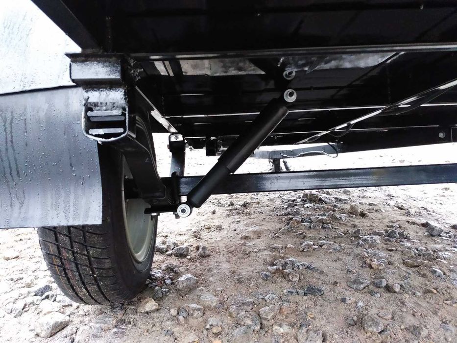 Легковий причіп 2 х 1,2 м на ресорі Алко 900кг легковой прицеп