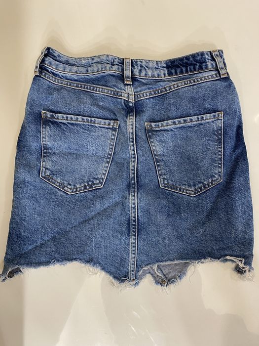 Джинсова міні спідниця river island