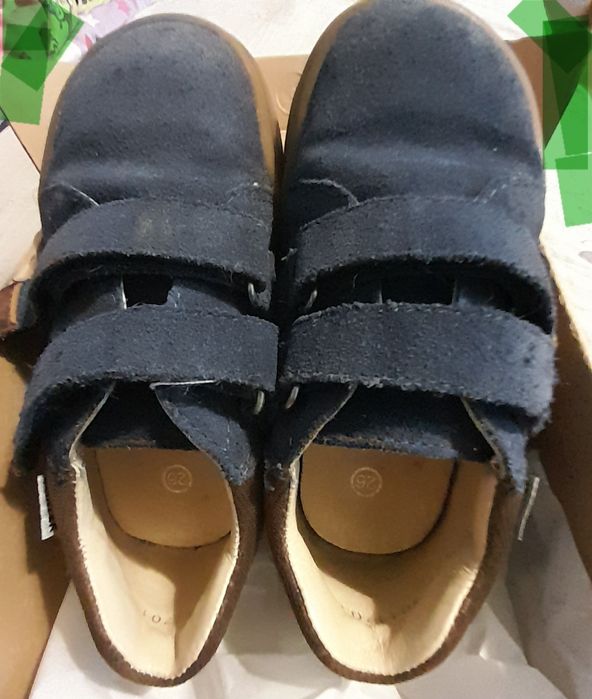 Bartek półbuty, snikersy barefoot, bosa stopa, skórzan, r. 26