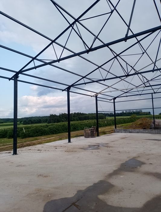 Konstrukcja stalowa dachu