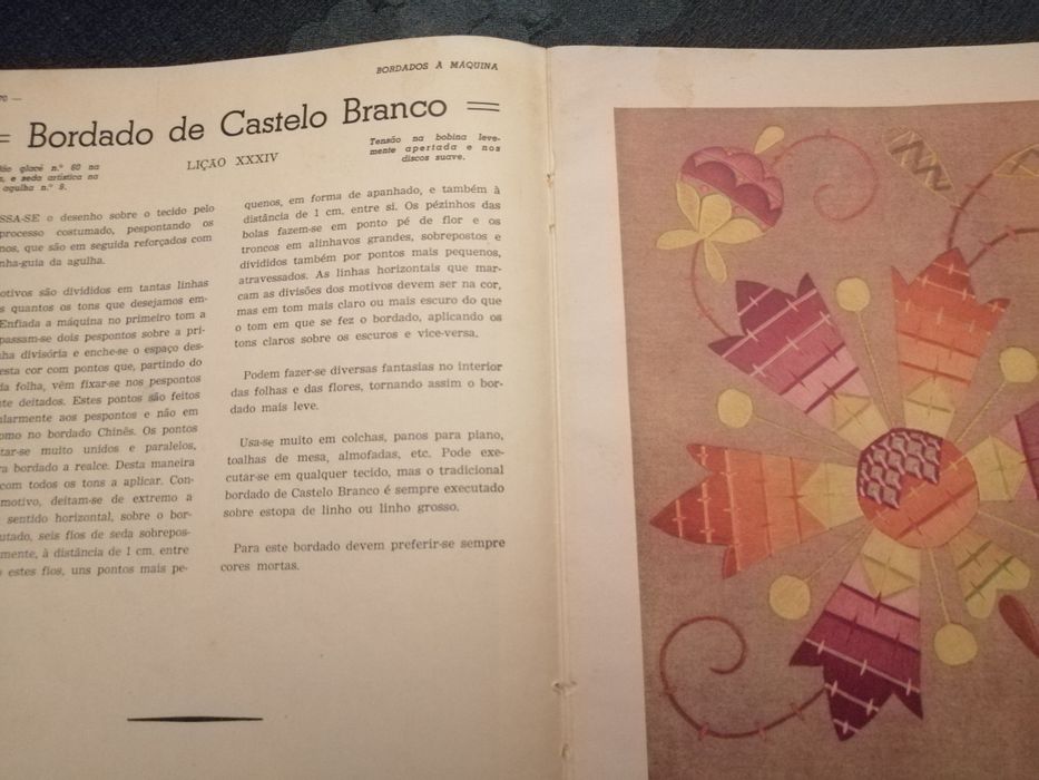 Livro bordados artisticos