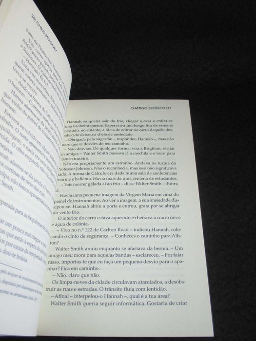 Livro O Amigo Secreto Chris Mooney