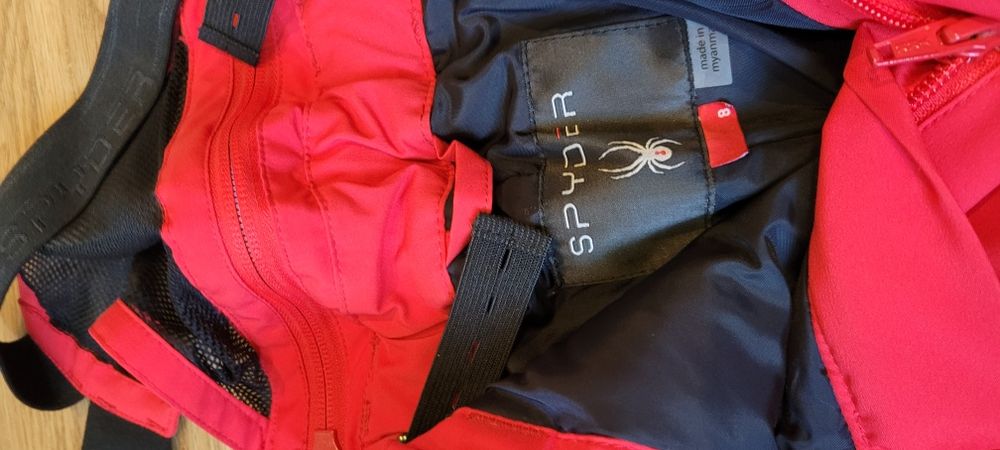 Spodnie narciarskie firmy Spyder 128cm 8 lat
