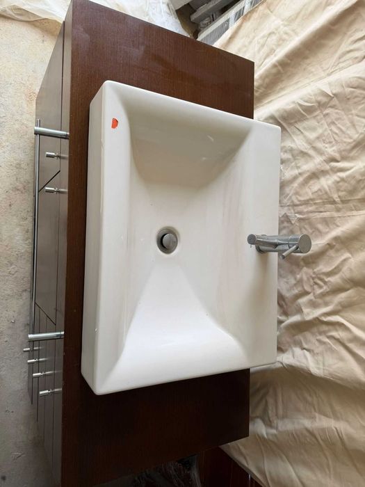 Móvel wc madeira marítima 1.20m