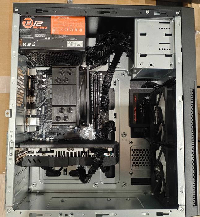 Ігровий ПК Ryzen 5 3600|DDR4 16Gb|SSD 480GB|RX580 8Gb|650W|A520|