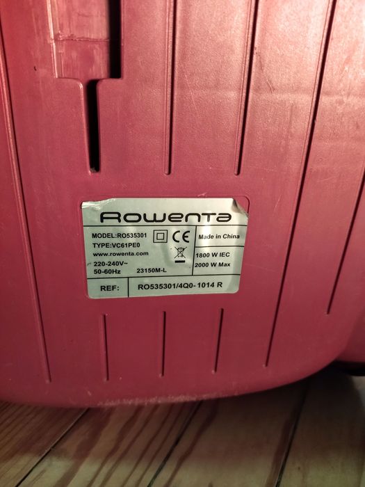 Aspirador Compacto Rowenta - Sem Saco - 2000W