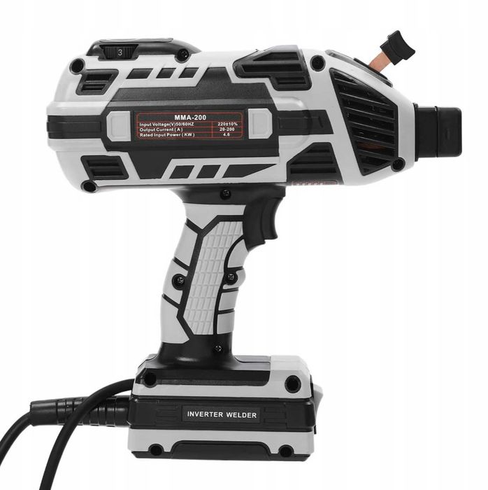 Spawarka Inwertorowa MMA 200A 4,6kW IGBT 220V Lekka Mobilna