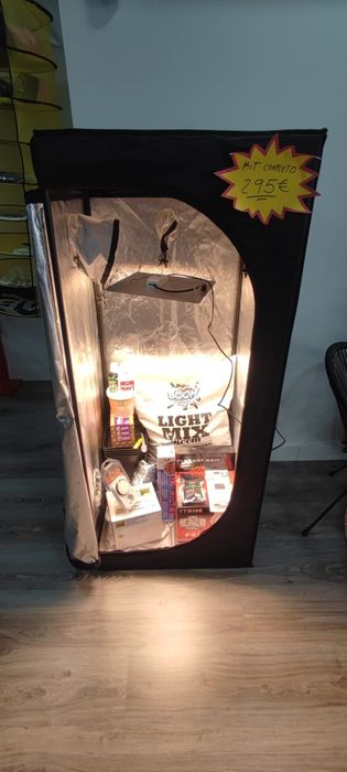 Kit Grow Económico de Cultivo  interior indoor completo