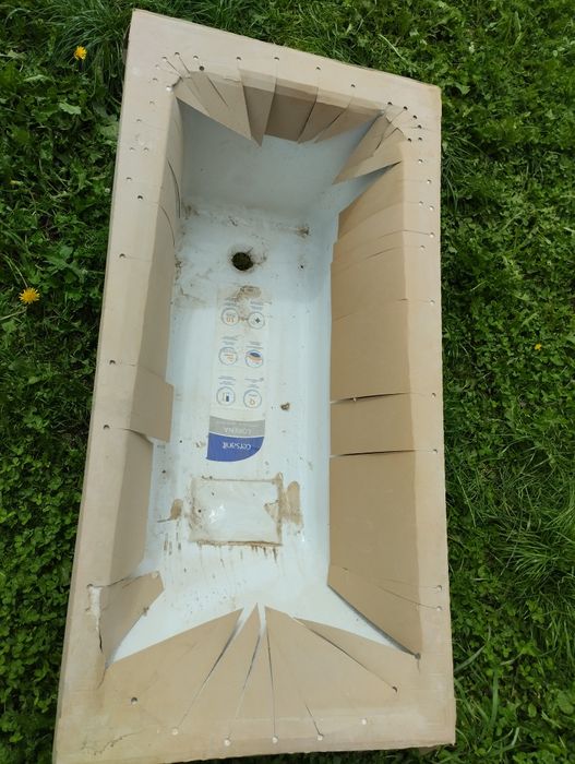 Вана акрилова + ніжки 140х70 Cersanit LORENA