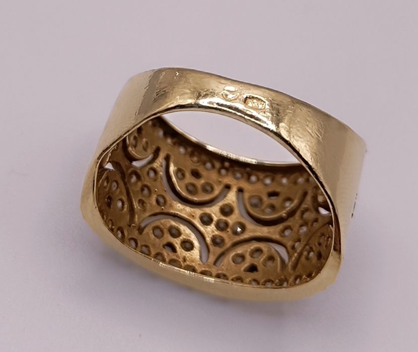 Złoty pierścionek - SPOKO Lombard Pabianice skup złota