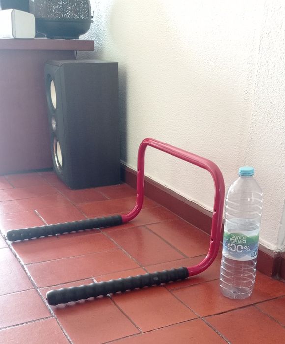 Suporte para bicicletas, como novo porque nunca o usei