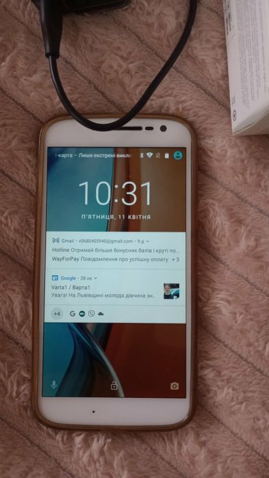 Смартфон моторола G4 play