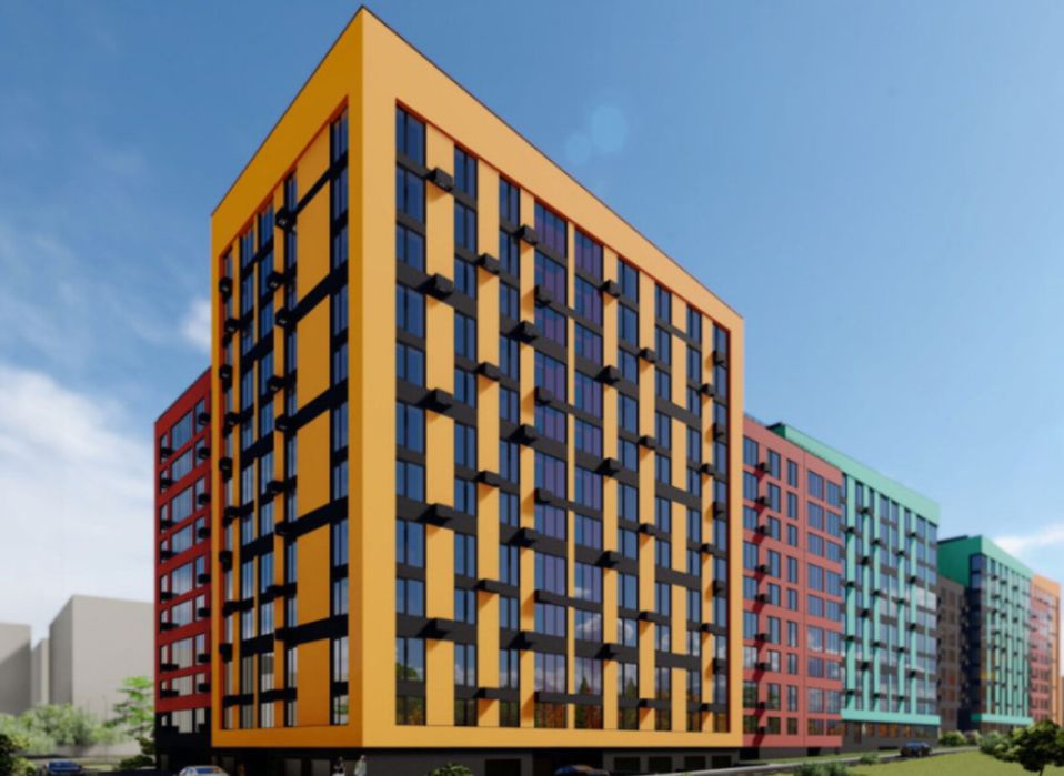Продаж 1к квартири, 43 кв.м, ЖК Кольоровий