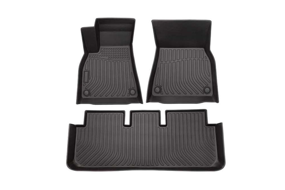 Коврики 3D в салон Тесла Модел Tesla Model S 3 X Y Теслу М3 МС МХ МУ