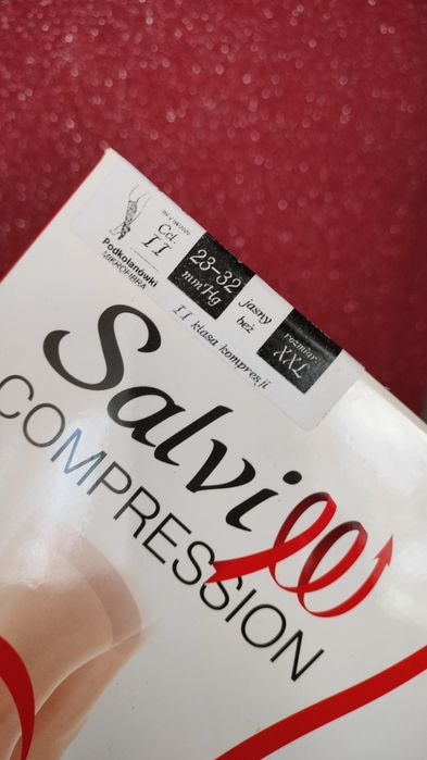 Podkolanówki uciskowe XXL II stopień