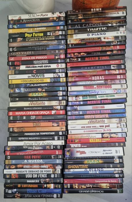 Grande Lote de DVDS Originais tenho mais alem destes