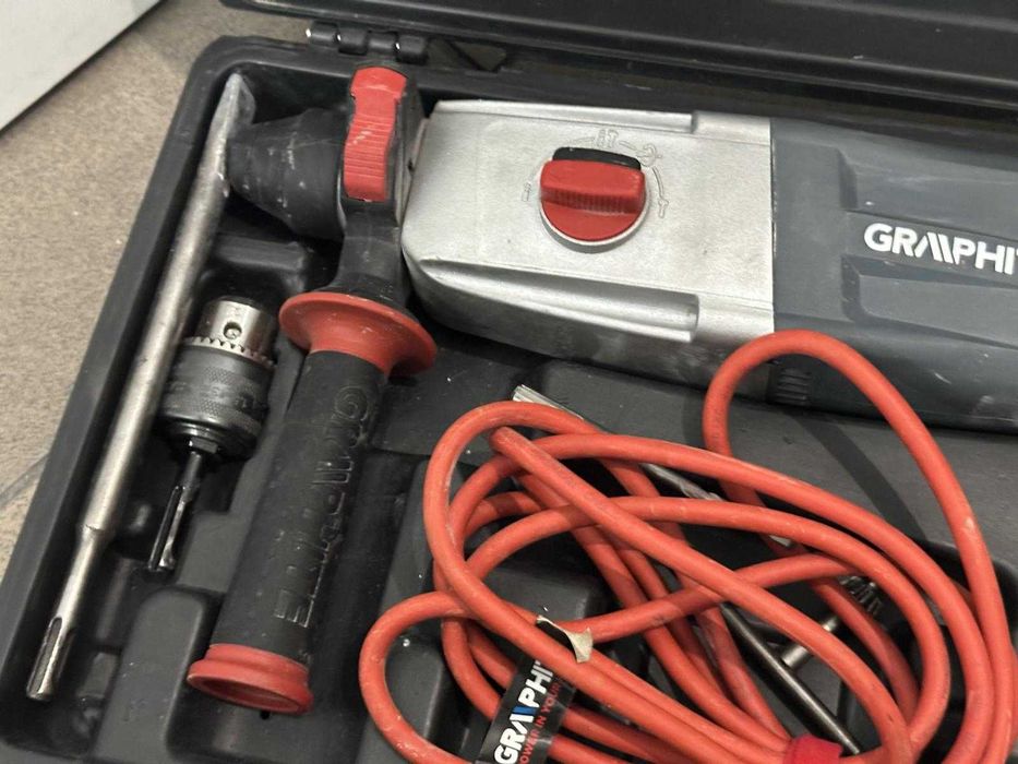 クラリメイト Włomowiertarka GRAPHITE SDS PLUS 900 W 58G528 Walizka Środa