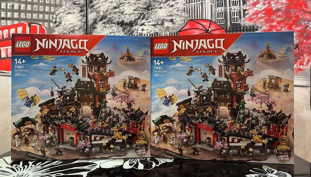 Конструктор LEGO NINJAGO 71861 Старе Місто 15-та річниця