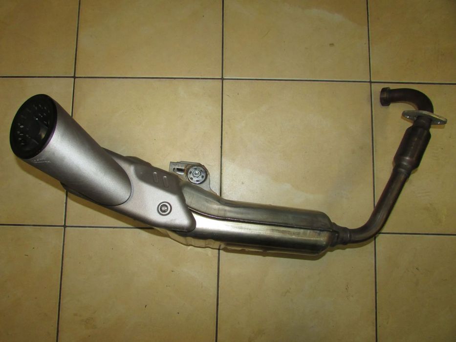 ZONTES G1 125 scrambler tłumik wydech kolektor