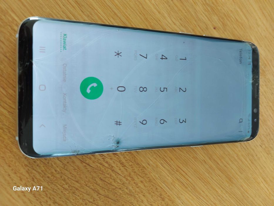 Samsung Galaxy S8+ 64GB SM-G955F uszkodzony wyświetlacz