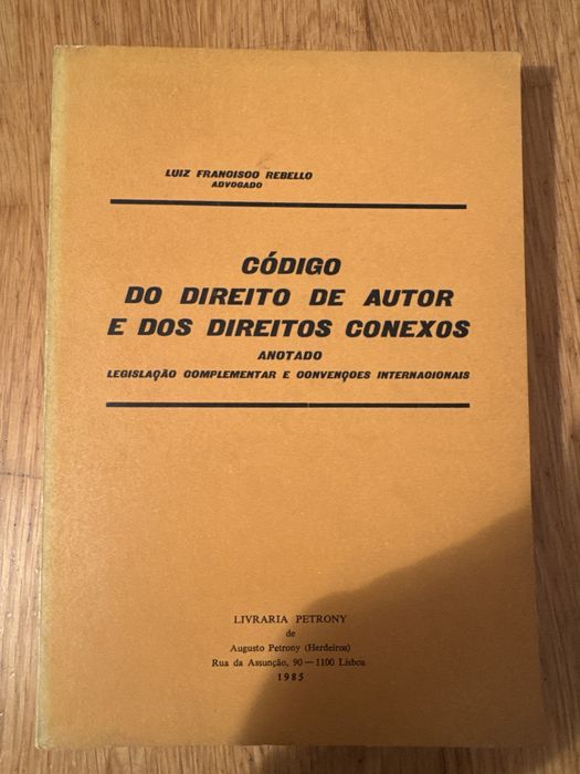 Codigo do direito de autor e dos direitos conexos Anotado