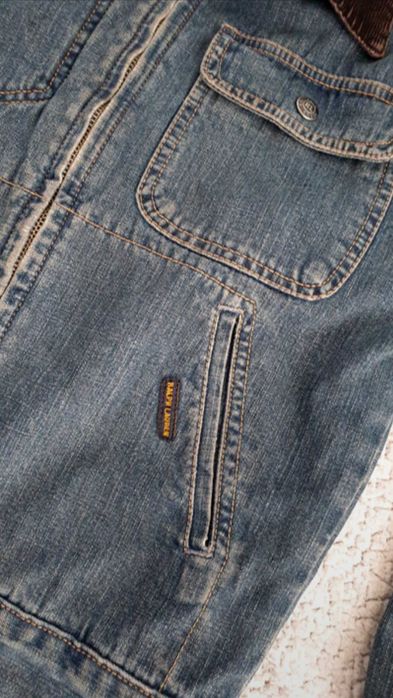 Jeansowa kurtka ralph lauren vintage retro grunge
